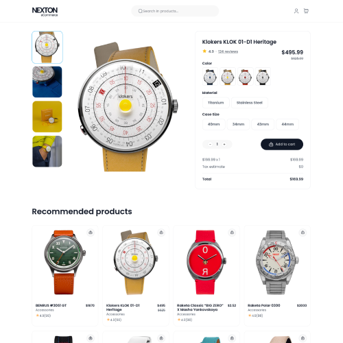 Nexton - Figma to HTML