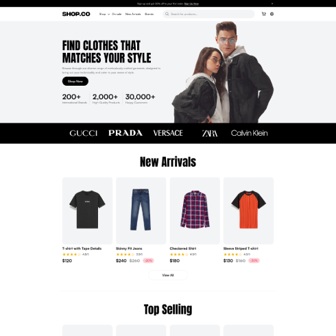 Shopco - Figma to HTML